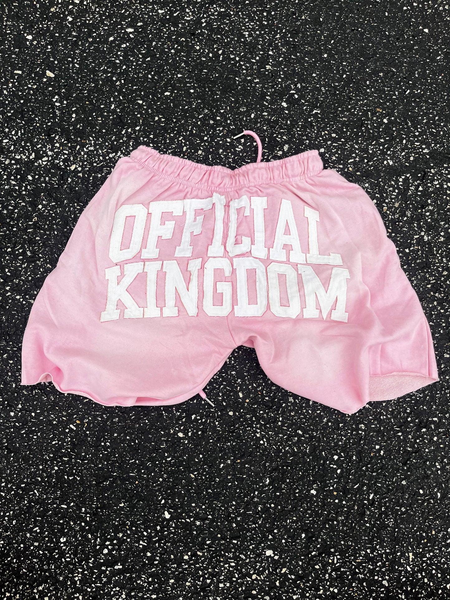 Kingdom Velour shorts(Logo on back)