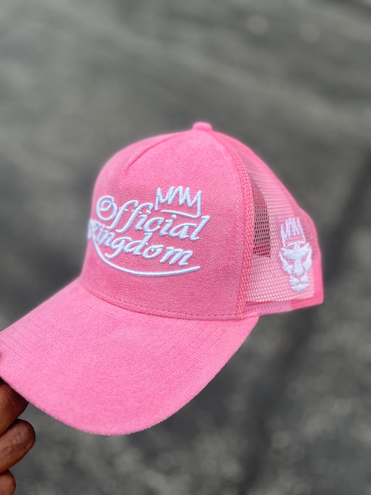 Kingdom Velour Hats- Pink