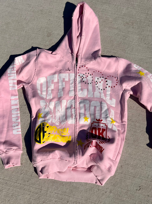 “Only for stars” hoodie - Pink