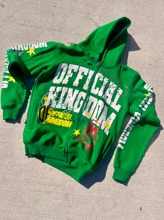 “Only for stars” hoodie -Green