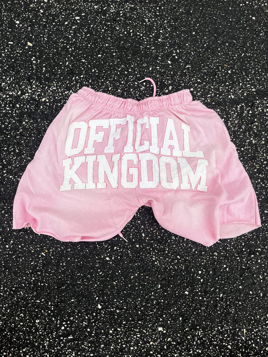 Kingdom Velour shorts(Logo on back)