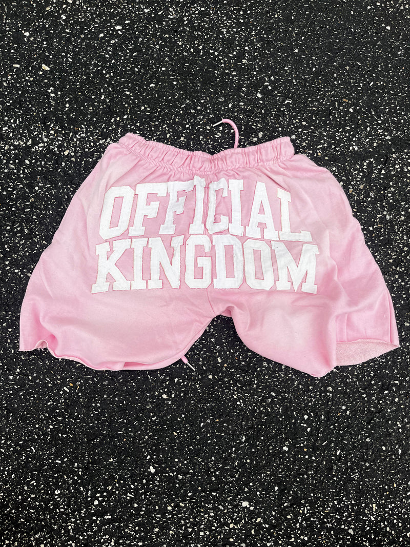 Kingdom Velour shorts(Logo on back)